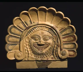 Antefix from the Temple of Mater Matuta at Satricum, Latium, Italy